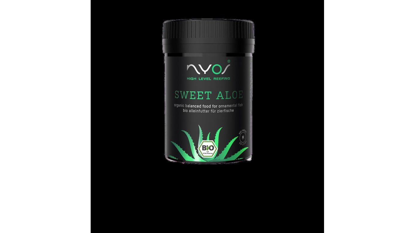 Nyos Sweet Aloe Bio-Alleinfutter für Zierfische 70 g