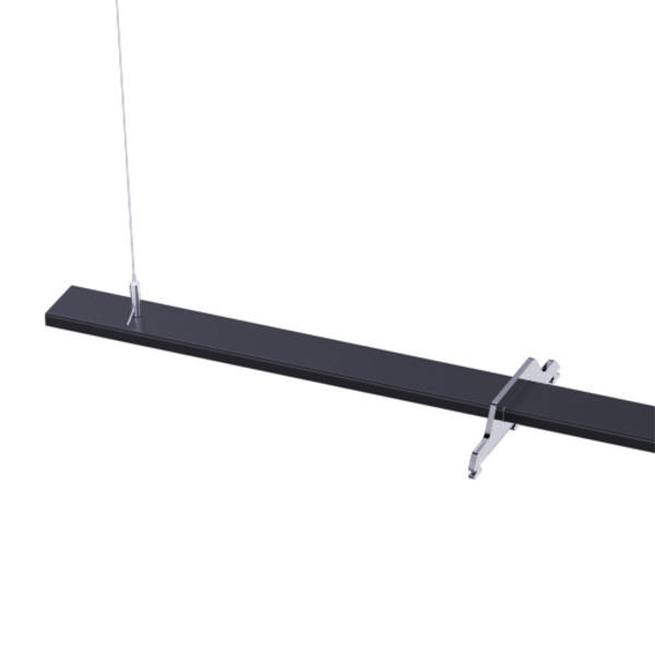 Reef Factory Reef flare Pro Profile SET 1,2 m (Profile, Wires set, Hanger) (black)