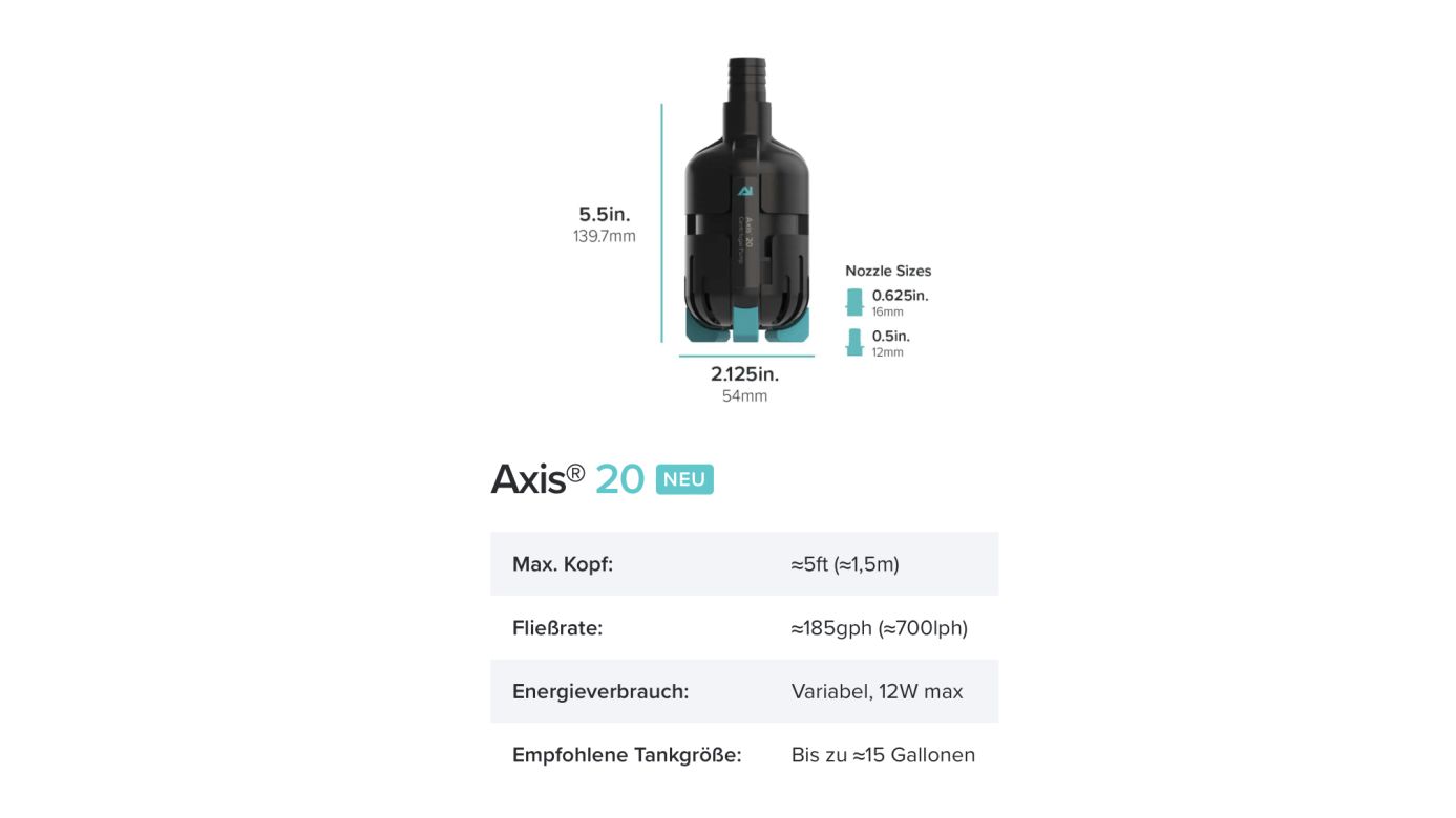 AI Axis 90 Zentrifugalpumpe (3500 l/h)