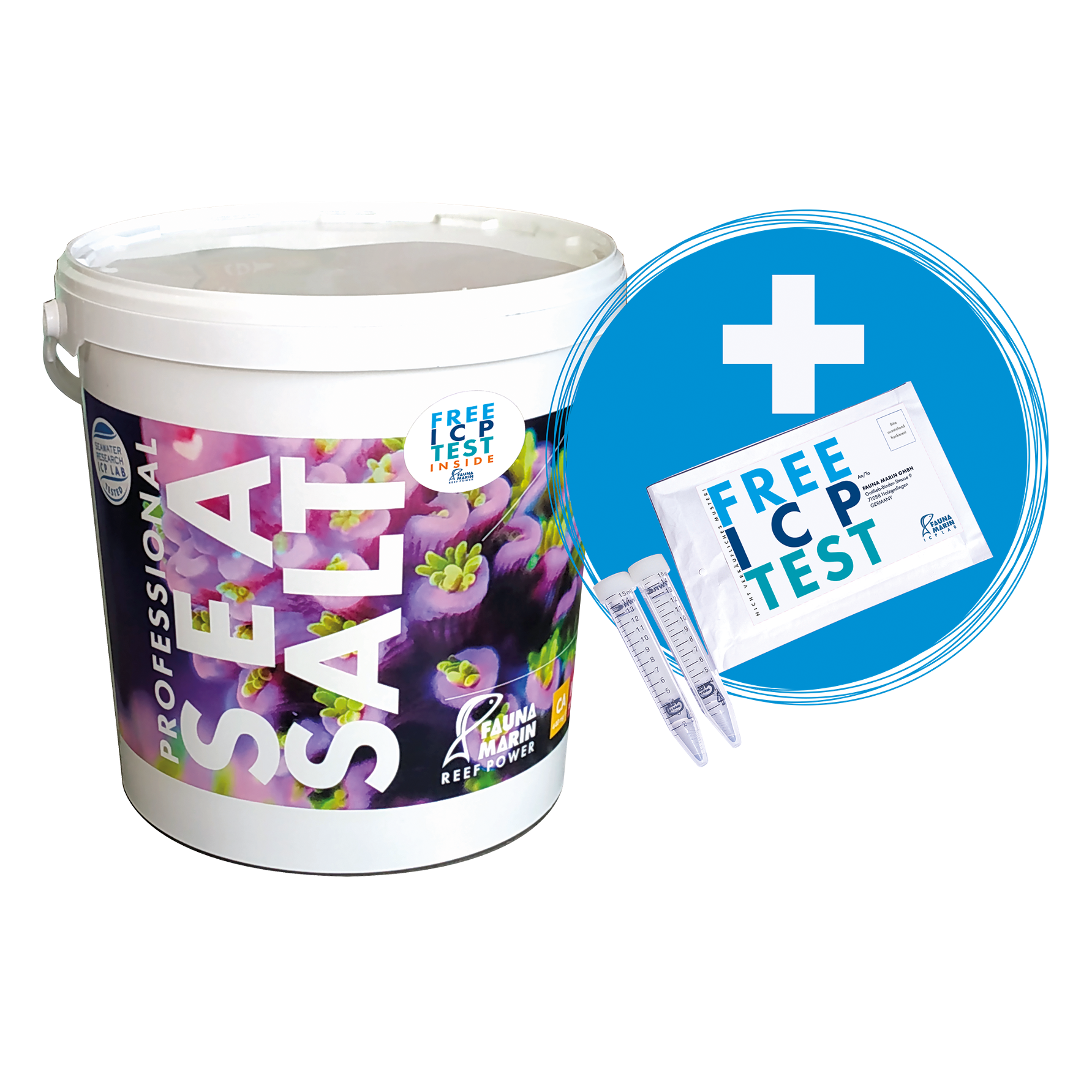 AKTION: Fauna Marin Professional Sea Salt 25 kg + GRATIS ICP