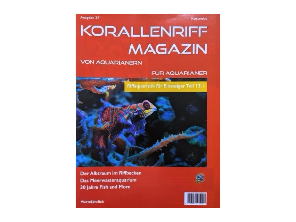 *NEU* Korallenriffmagazin Ausgabe 27 (Q4/2026)