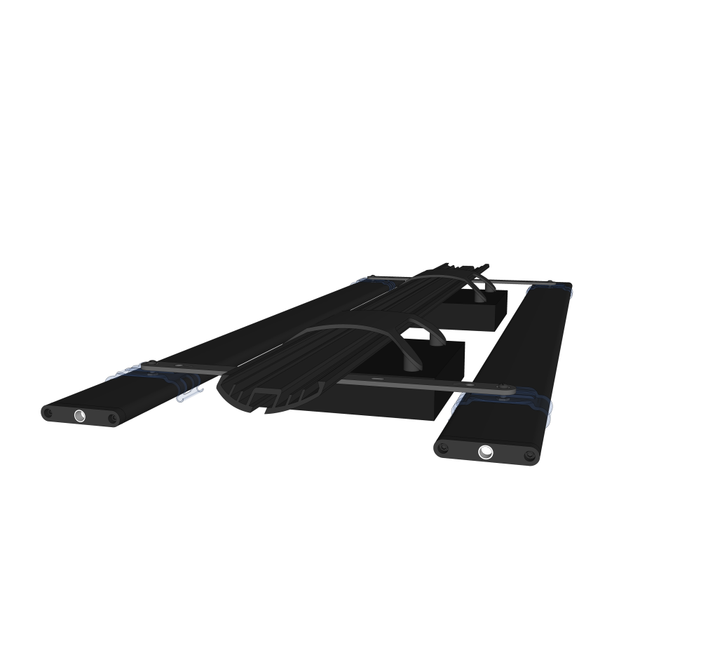 *NEU* D-D OTM Arm-Set Flat für AI Blade/Hydra (330 mm/4 Blades)
