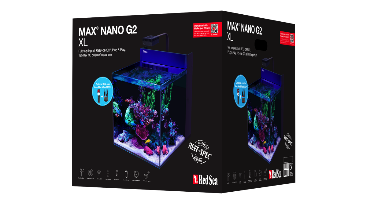 Red Sea MAX NANO G2 XL exkl. Unterschrank (R40082G2)