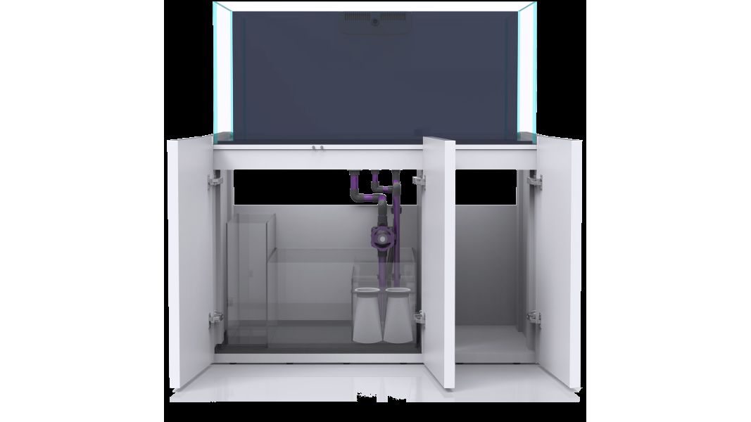 Nyos Opus G2 440 Pro-Line white (125x55x55cm) 378 Liter