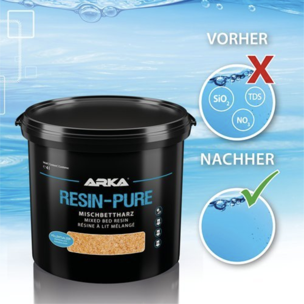 ARKA Resin Pure Mischbettharz 4 Liter Eimer