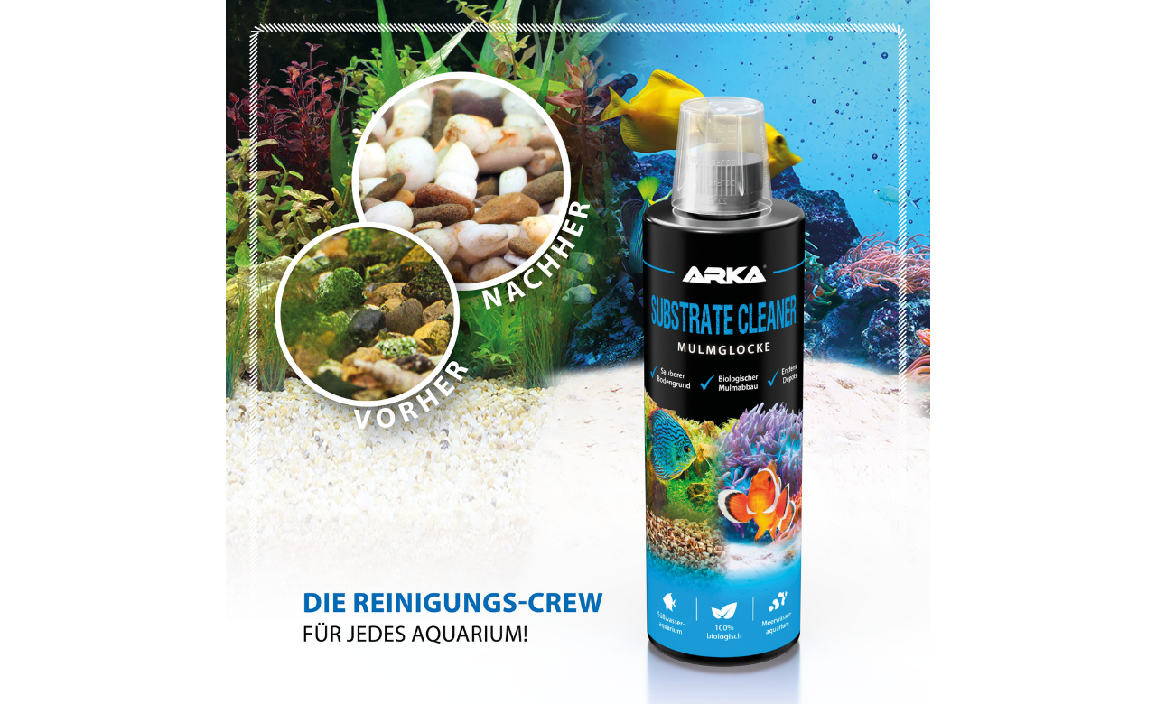 ARKA Substrate Cleaner Mulm- & Schmutzentferner 473 ml
