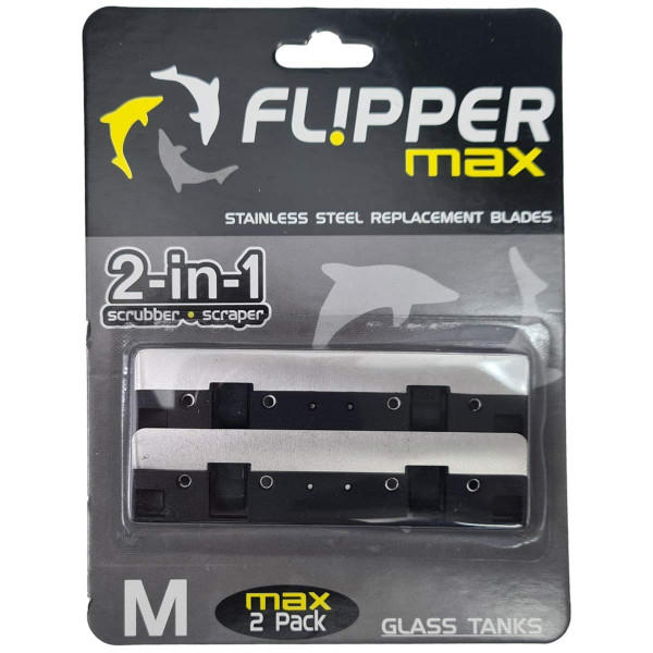 Flipper Max - Ersatzklingen für Glas-Aquarien