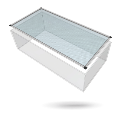 JumpGuard Pro 120x75cm Springschutzgitter JumpGuard Pro 120x75cm Springschutzgitter