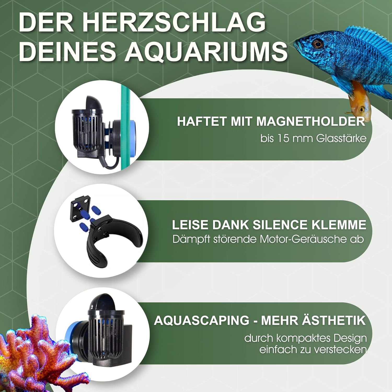 Tunze Turbelle Nanostream 6040 Strömungspumpe HUB Edition (200-4500 l/h) (6040.005)