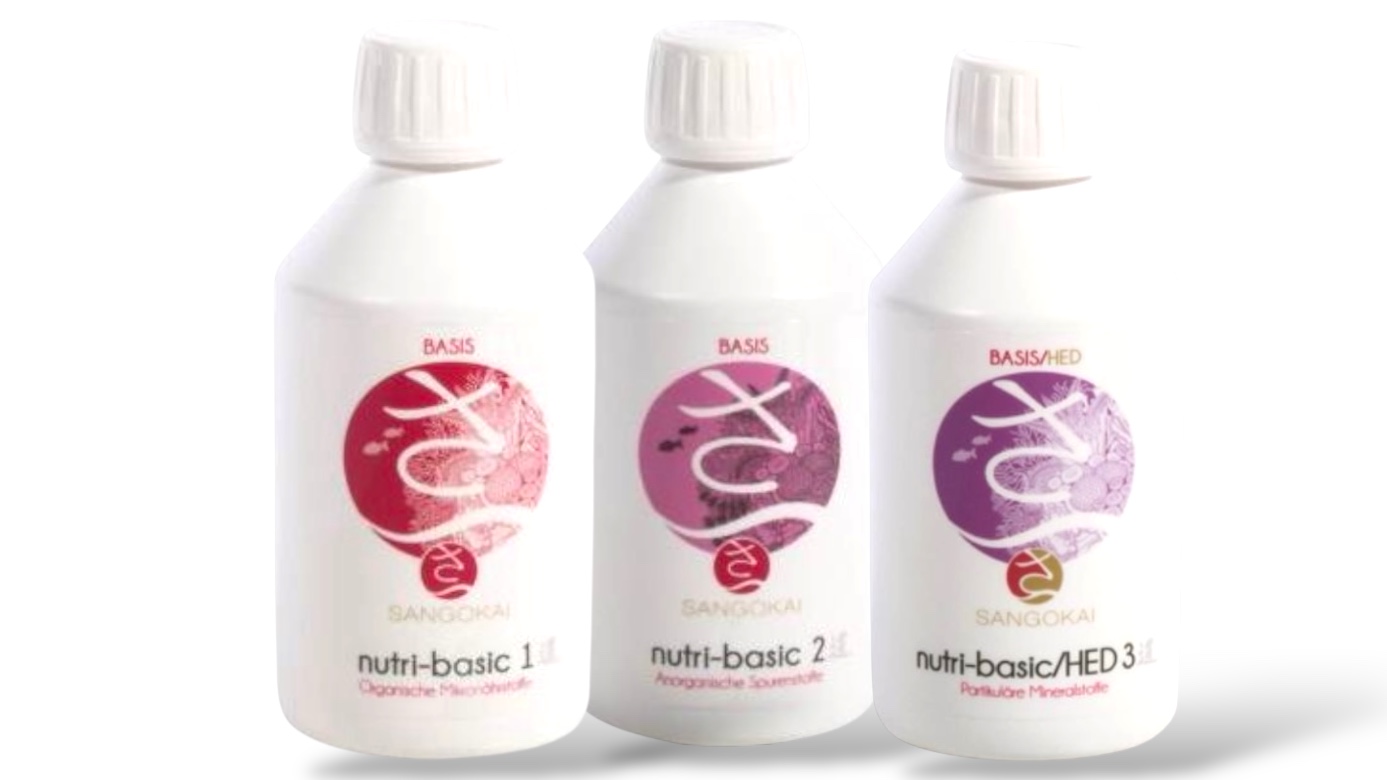 Sangokai nutri-basic #1, 2, 3 250 ml Sparset