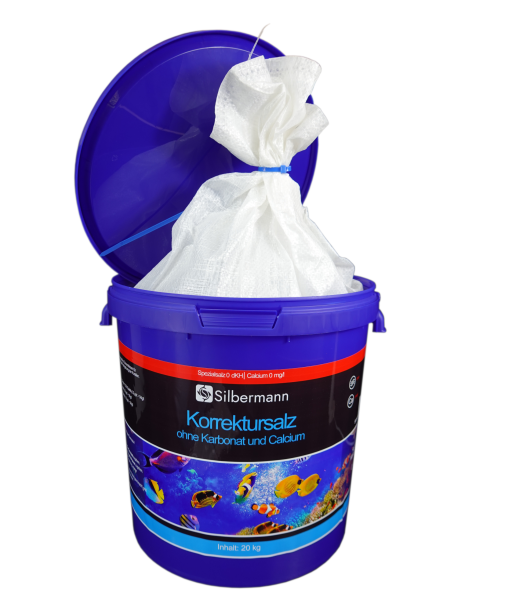 Silbermann Korrektursalz ohne Karbonat und Calcium 20kg