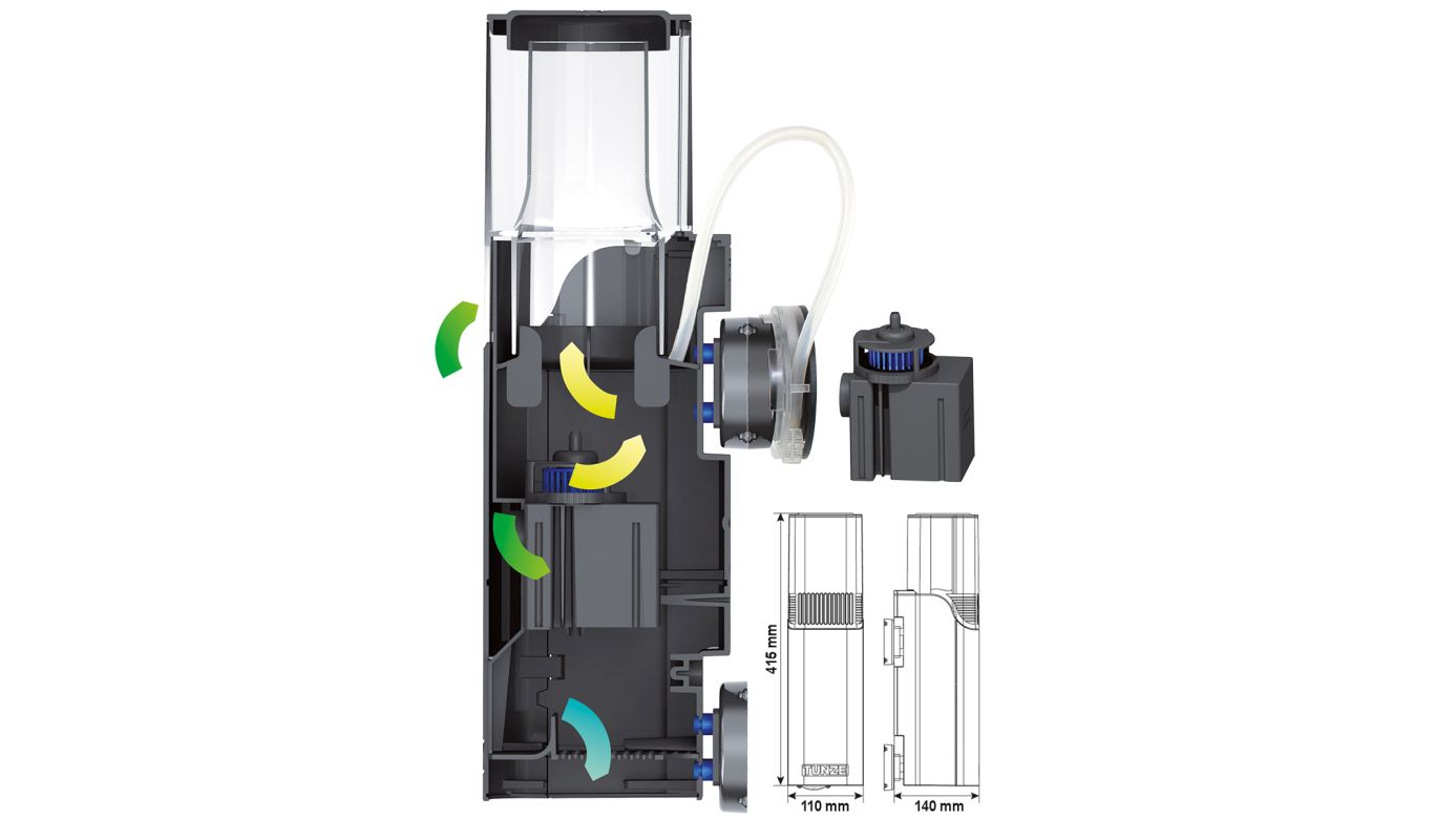 Tunze Comline DOC Skimmer 9012 Abschäumer (bis 1200 Liter) (9012.000)