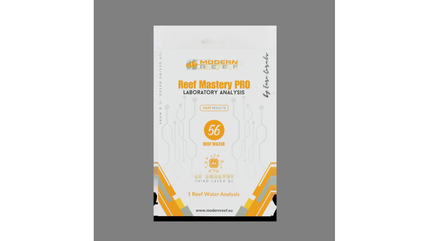 Modern Reef Reef Mastery PRO 1-SET ICP (1 Reef Water Analysis Pro)