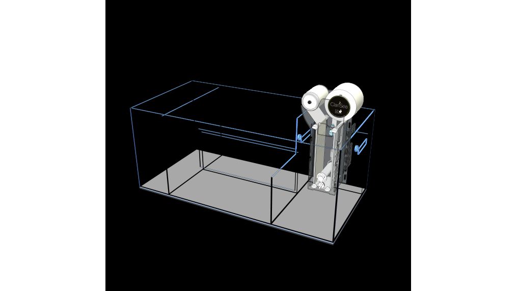 D-D AQUA-Pro Reef 1500 Metal Frame Anthracite Gloss Aquariumsystem 150x60x56cm