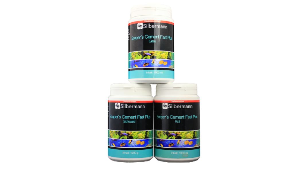 Silbermann - Scaper's Cement Fast Plus Rot