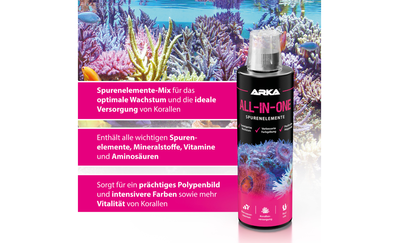 ARKA All-In-One Spurenelemente Versorgung 473 ml