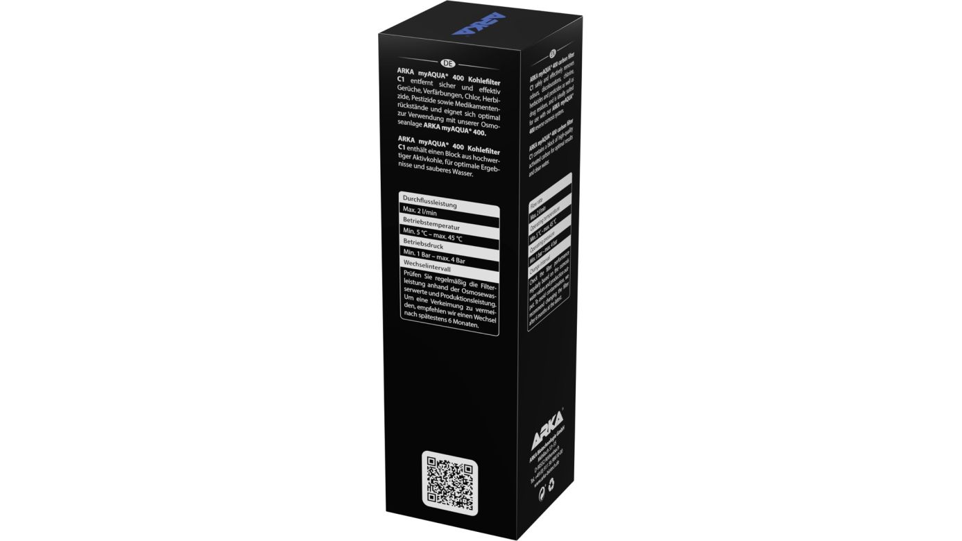 ARKA myAqua 400 Kohlefilter C1