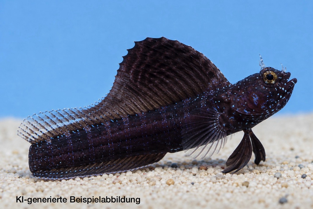 Emblemaria pandionis - Segelflossen-Blenny