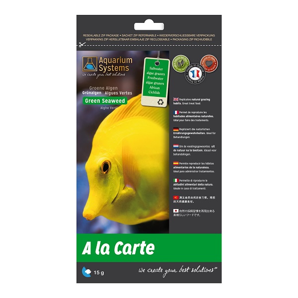 Aquarium Systems A la Carte Green Seaweed Grüne Algen 15 g