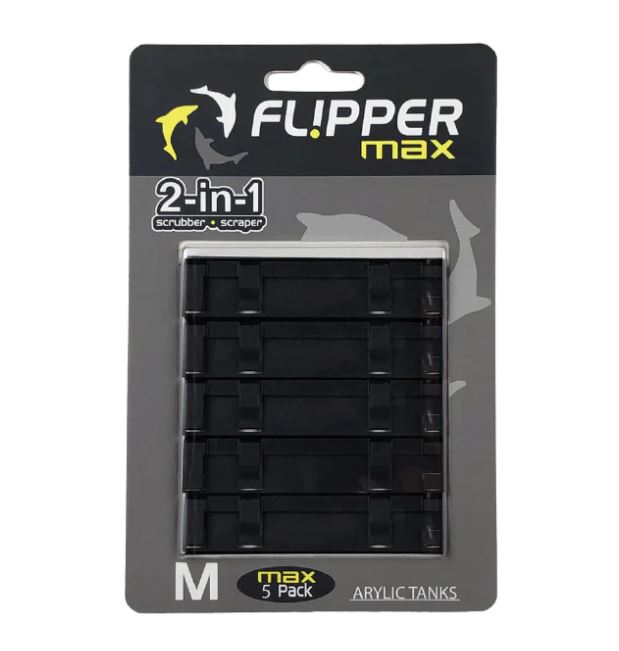 Flipper Max ABS-Ersatzklingen für Acrylaquarien (5 St.) Flipper Max ABS-Ersatzklingen für Acrylaquarien (5 St.)