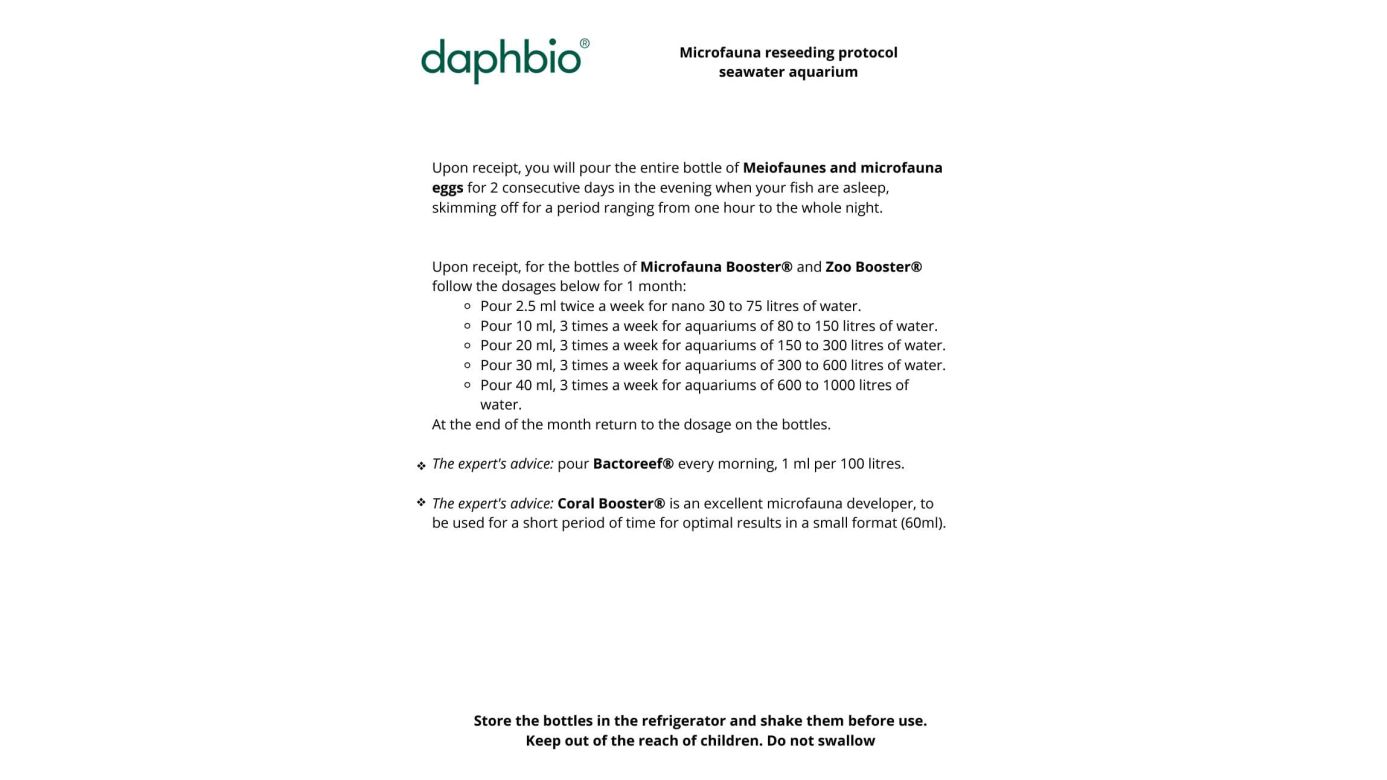 daphbio Microfauna Booster 1000 ml