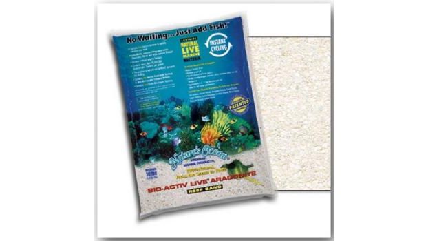 Nature's Ocean Natural White Aragonite Live Sand (0,5-1,7 mm) 4,54 kg