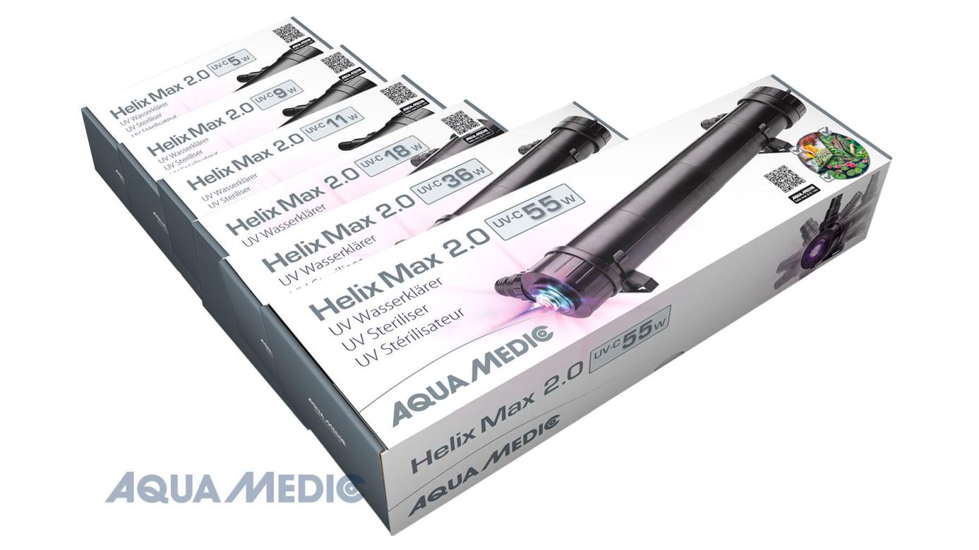 Aqua Medic Helix Max 2.0 UV-C 9W Rückläufer B-Ware (174)