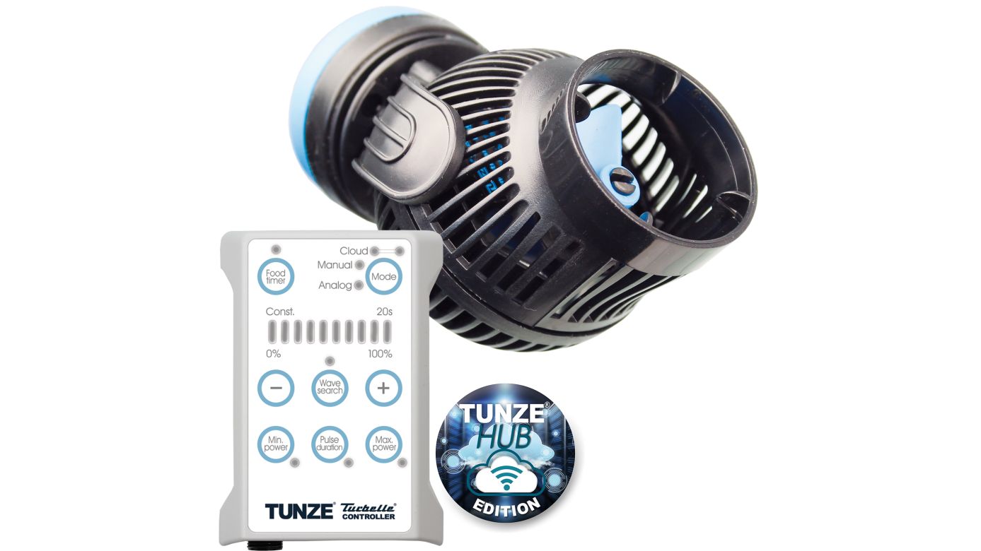 Tunze Turbelle Nanostream 6095 Wide Flow Strömungspumpe HUB Edition (max. 9500 l/h) (6095.005)