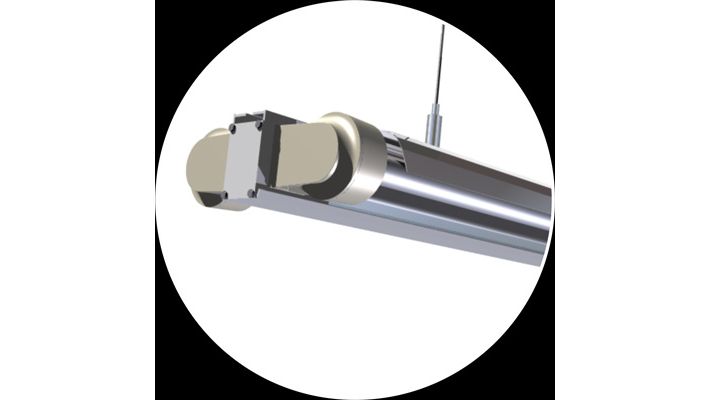 Giesemann RAZOR 2x 24 W T5 inkl. Reflektoren 60 cm